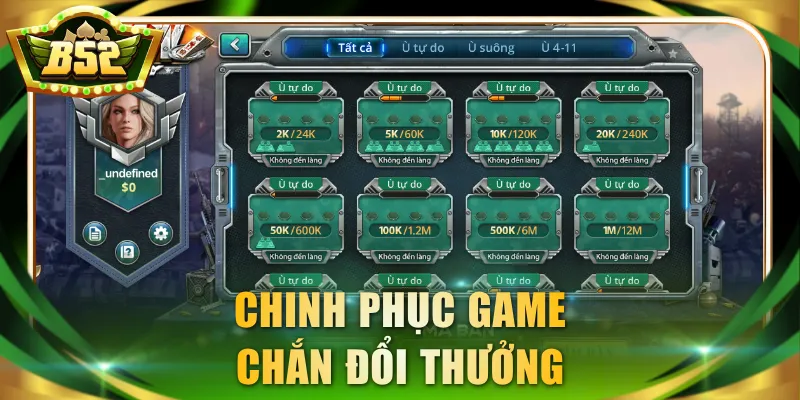 Chinh phục game Chắn đổi thưởng