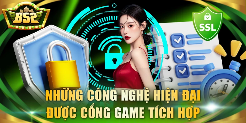 Những công nghệ hiện đại được cổng game tích hợp