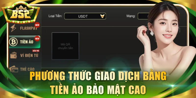 Phương thức giao dịch bằng tiền ảo bảo mật cao
